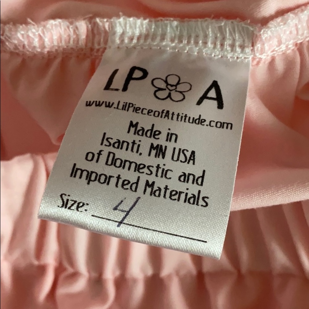 4T Pink Skirt or Pettiskirt New with Tags - Picture 6 of 7